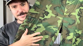 Vintage Military Clothing Collection (Mostly Vietnam & WWII)