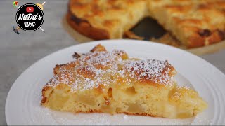 Saftiger Apfelkuchen / Apfelkuchen Rezept / NaDas Welt Rezepte