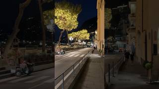 Evening in Amalfi: A symphony of lights and beauty ✨ #italy #italia #amalfi #amalficoast #shorts