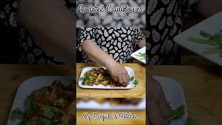 Roasted Cauliflower & Tomato Gravy #shorts #manjulaskitchen #youtubeshorts #viral #short #trending