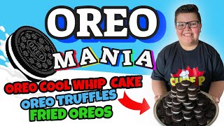 OreoMania!!! Oreo Cool Whip Cake - Oreo Truffles - Fried Oreos!