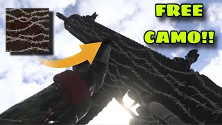 UNLOCK THIS FREE THE WALKING DEAD CAMO IN MW3!!!