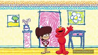 Lynn Loud meets Elmo and his world