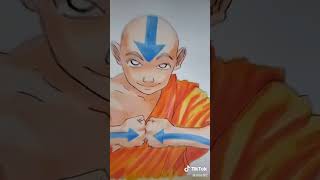 Drawing Avatar The Last Airbender, Aang