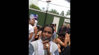 A$AP Rocky Still Upset about Red Bull Culture Clash at O2 Wireless Festival!