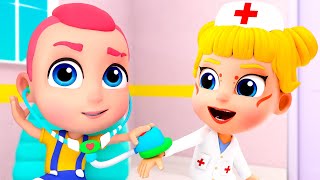 OUCH! Doctor Check Up Song + More Tinytots Nursery Rhymes & Kids Songs