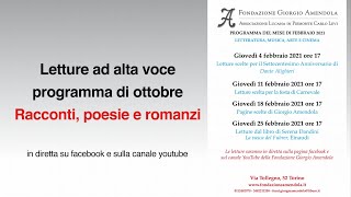 Letture di pagine scelte di Giorgio Amendola