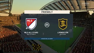 FIFA 23 - MLS All Stars vs Livingston | At Estadio De Las Artes | Full Match