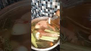 Sangat Baik Untuk Kesehatan/ Detox(Bone Broth Recipe)#Shorts