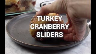 Turkey Cranberry Sliders