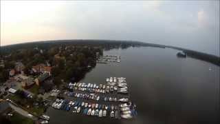 Wegpunkte abfliegen über dem Zeuthener See