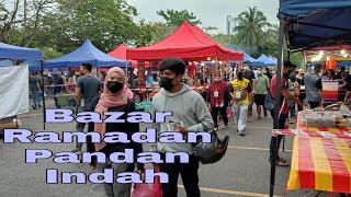 Pasar Juadah Pandan Indah(Bazar Ramadan 2021).Banyak makanan yang sedap ada disini.