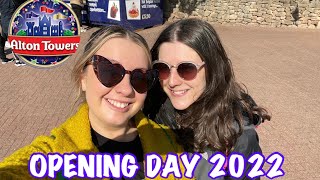 ALTON TOWERS OPENING DAY VLOG 2022 - Parks and Pints