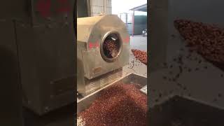 Peanut nuts roaster 50-100kg per hour contact Doris for details.