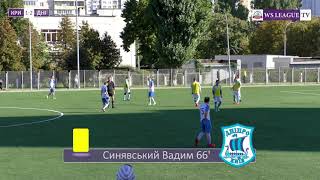 Обзор матча  Кристалл - Дніпро-04 - 1:4. Weekend Superleague 2021. Первая лига. 19 тур