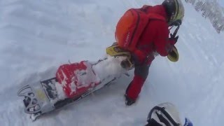 Conquering Snow in The Yeti Snow MX