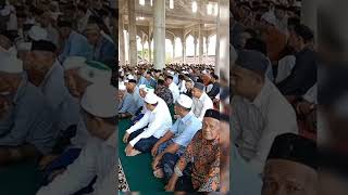 Shalat Idul Fitri, 1 Syawal 1443 H, Masjid Al-Huda Tanah Pasir, Aceh Utara