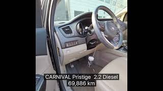 #2 CARNIVAL PRISTIGE 2020-02 2.2 Diesel, Boshlang'ich narxi 14,000 $ atrofida