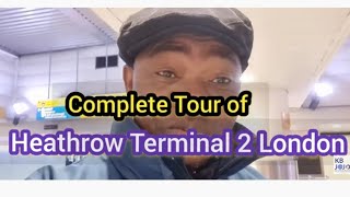 HEATHROW AIRPORT TERMINAL 2 LONDON - DEPARTURE Tour / Duty Free TOUR