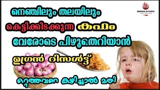 എത്ര പഴകിയ കഫക്കെട്ടും മാറാൻ ഇതൊന്നു പരീക്ഷിച്ച് നോക്കൂ | Home #Remedy for Cough and Cold #phlegm