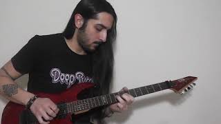 Deep Purple - "When A Blind Man Cries" Guitar Solo & Bass Cover