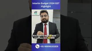 Indirect Tax Highlight from Interim budget 2024. #budget #budget2024