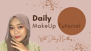 TUTORIAL MAKEUP NATURAL UNTUK SEHARI-HARI #makeup #makeuptutorial #dailymakeup