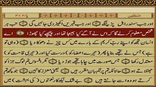 Surah Infitaar (The Cleaving)nly urdu translationChapter 82th in Quran