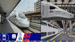 L'arrivée du premier TGV M à Paris Gare de Lyon.