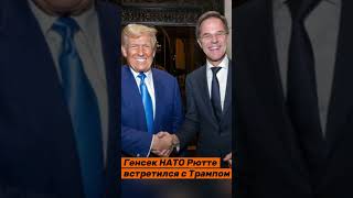 Трамп встретился с Рютте