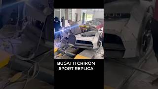 BUGATTI CHIRON SPORT REPLICA - Supercar Replica #BugattiReplica #SupercarBuild #ChironSportClone