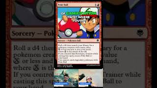 Tutoring Pokemon in #magicthegathering ! #youtubeshorts