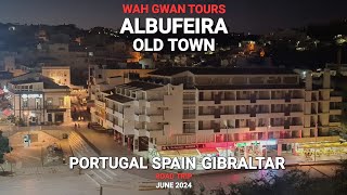 WARNING ⚠️ Albufeira, OLD TOWN STRIP. 4am NIGHT WALK!! CRAZY NIGHT LIFE! Algarve, Portugal 🇵🇹