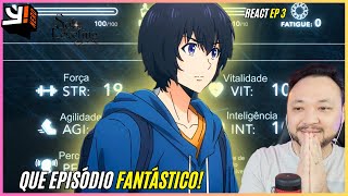 TA TOP DEMAIS ESSE ANIME! NOVO PODER DE SUNG JIN-WOO React Solo Leveling Episódio 3