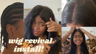 Flat without a Hot Comb or Blow Dryer! | START-TO-FINISH WIG INSTALL + STYLE | HAIRVIVI UNSPONSORED