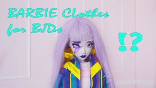 BJD Stuff ~ Can BJDs Wear BARBIE Clothes!?