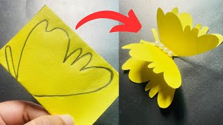 Butterfly Making with paper/DIY Craft/paper Butterfly/How to Make paper Butterfly Very Easy.