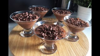 Mousse au chocolat / موس الشكولاتة ب 3 مكونات فقط