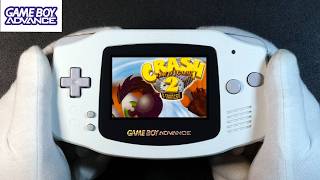 Crash Bandicoot 2: N-Tranced Nintendo Game Boy Advance Handheld Gameplay