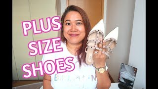 AFFORDABLE & LUXURY PLUS SIZE SHOE HAUL (& TRY ONS) - MY FAV BRANDS | Fifiliciousify