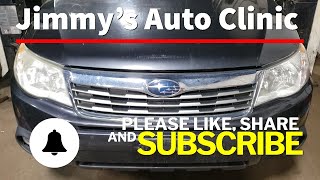 2009 Subaru Forester | Clutch Fork Replacement | Machined Flywheel