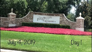 Arriving at Port Orleans-Riverside July 4, 2019