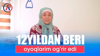 12yildan beri oyoqlarim og'rir edi | Aakash Healthcare Tashkent