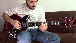 Queen. We Are the Champions - Guitar Cover - Brian May Amplitube, Red Special Guitar