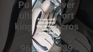 new Varna seat cover pu leather full orginal fiting King car DECROS  👑 9655604839