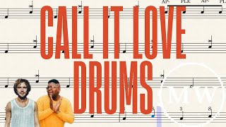 🥁 How to Play - Call It Love Felix Jaehn Drums , Easy Simplified (transcription, notation, score) 🥁