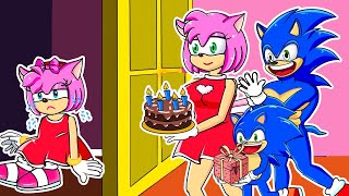 Amy would like to return to her family - Sonic Family Happiness - Sonic Comedy 2D