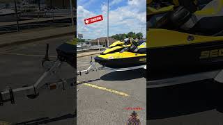 Got my F350 and Seadoo Out for a Ride #jetski #peace #brp #ford #truck #supercharged #water #river