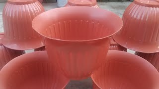 Unboxing my new planters || 10 inches pots | flower pots || gamla || with price 🤗#mysmallgarden#pots