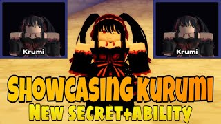 Showcasing Kurumi The NEW SECRET With The Best Unique ABILITY! In Ultimate Tower Defense